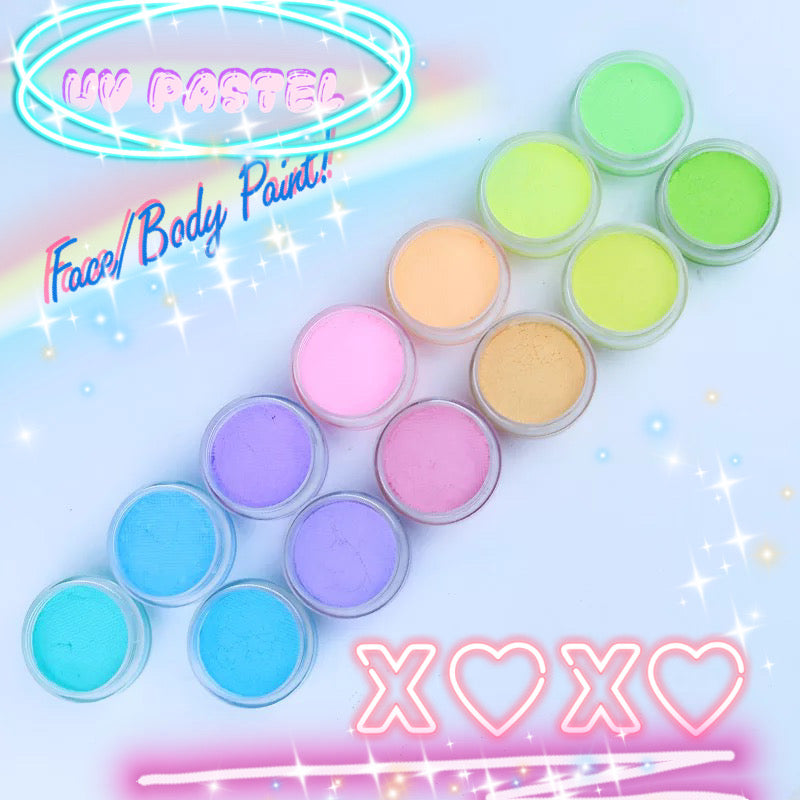 *UV PASTEL* Liner/Face/Body Paint!