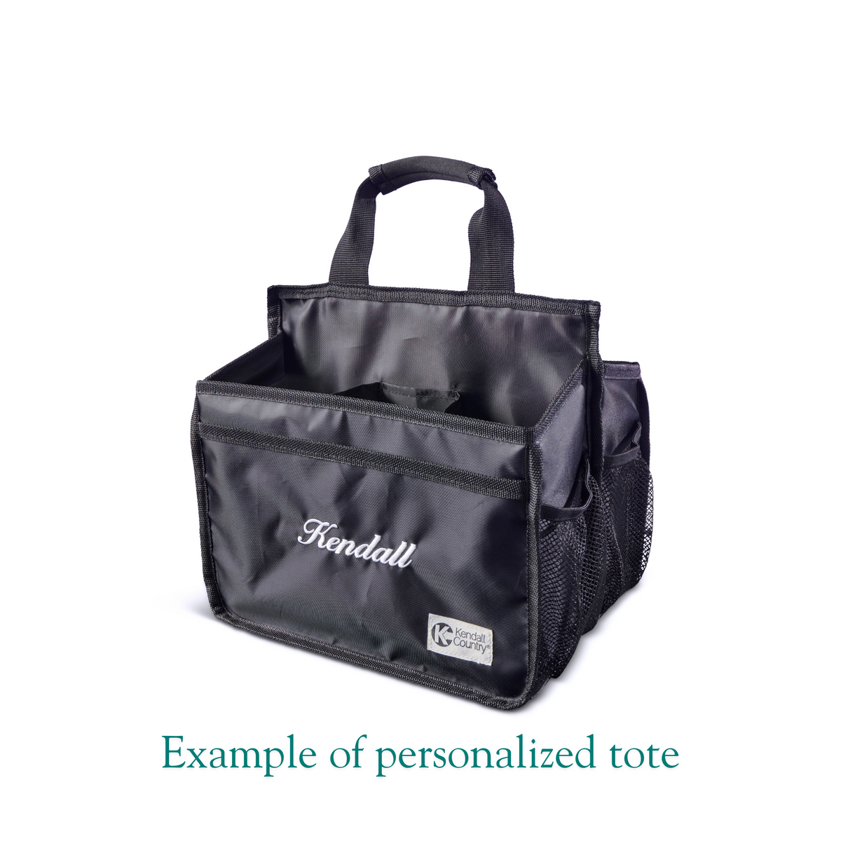 Tidy Tote Organizer – Raven/Seafoam
