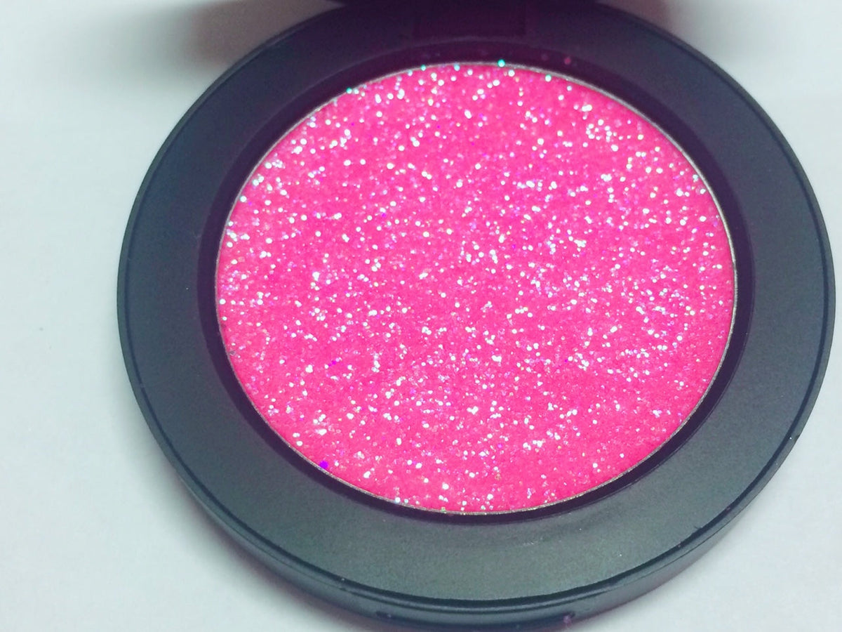 "PINK SUGAR !" Single Pressed Glitter Palette