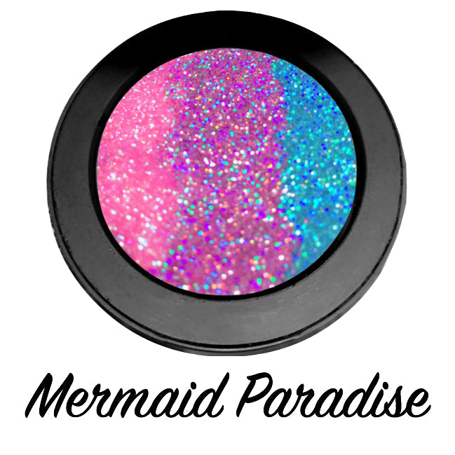 *MERMAID PARADISE !*  Iridescent Glitter Pressed Single!