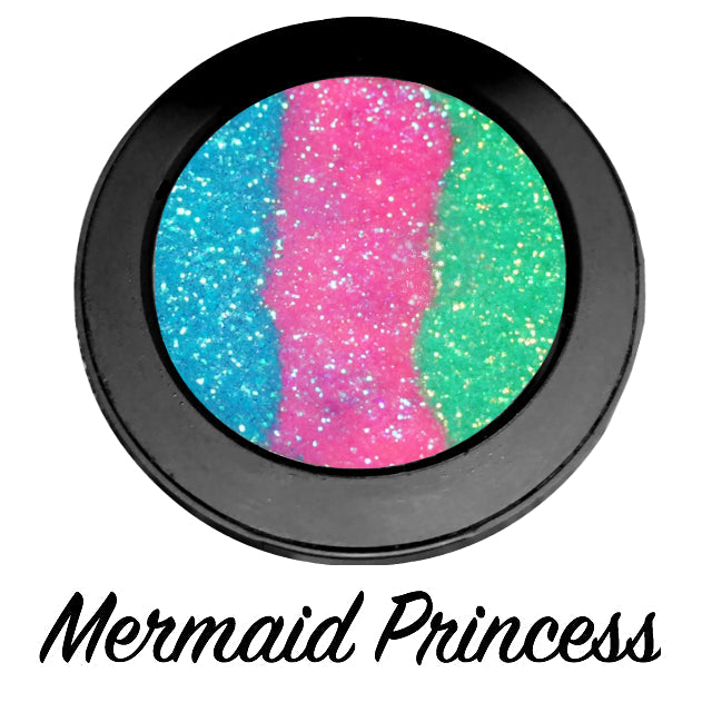 *MERMAID PRINCESS !*  Iridescent Glitter Pressed Single!