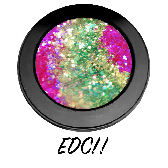 *EDC (Electric Daisy Festival)* Metallic/Iridescent Duo Pressed Glitter!