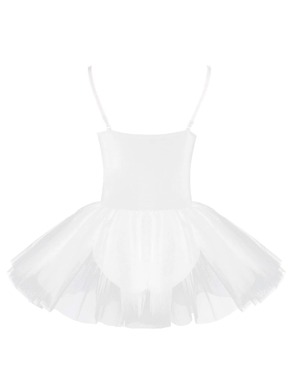 Women's Hard Organdy Platter Tutu Ballet Dance Dress & Ballerina Performance Costume