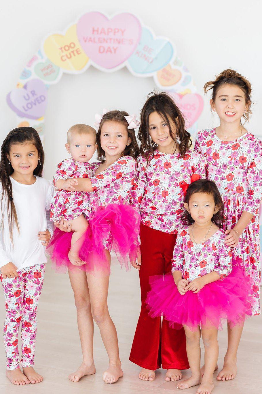 SALE Secret Garden 3/4 Sleeve Tutu Leotard
