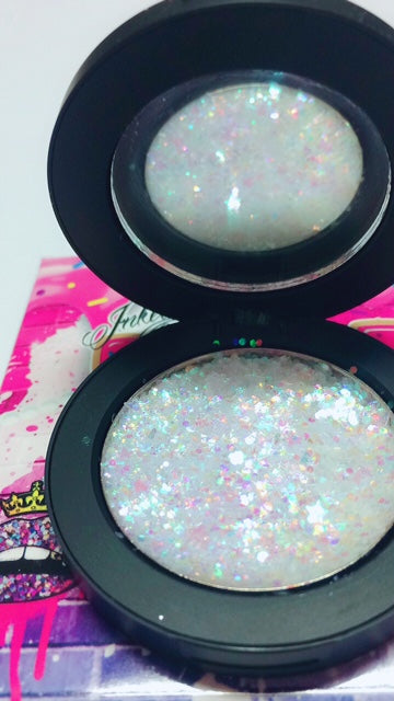 "SNOWFLAKE !" Single Pressed Glitter Palette