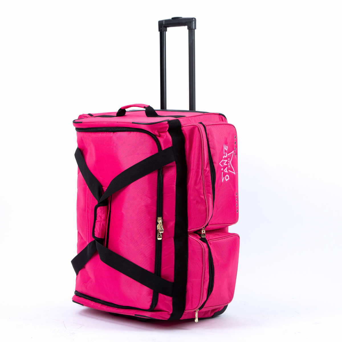 [Foldable] "CostumeCruiser-II" 28-inch Wheeled Dance Duffel with Garment Rack with Free Privacy Curtain