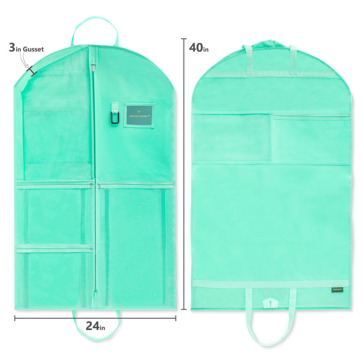 40" Costume Garment Bag - Seafoam Teal