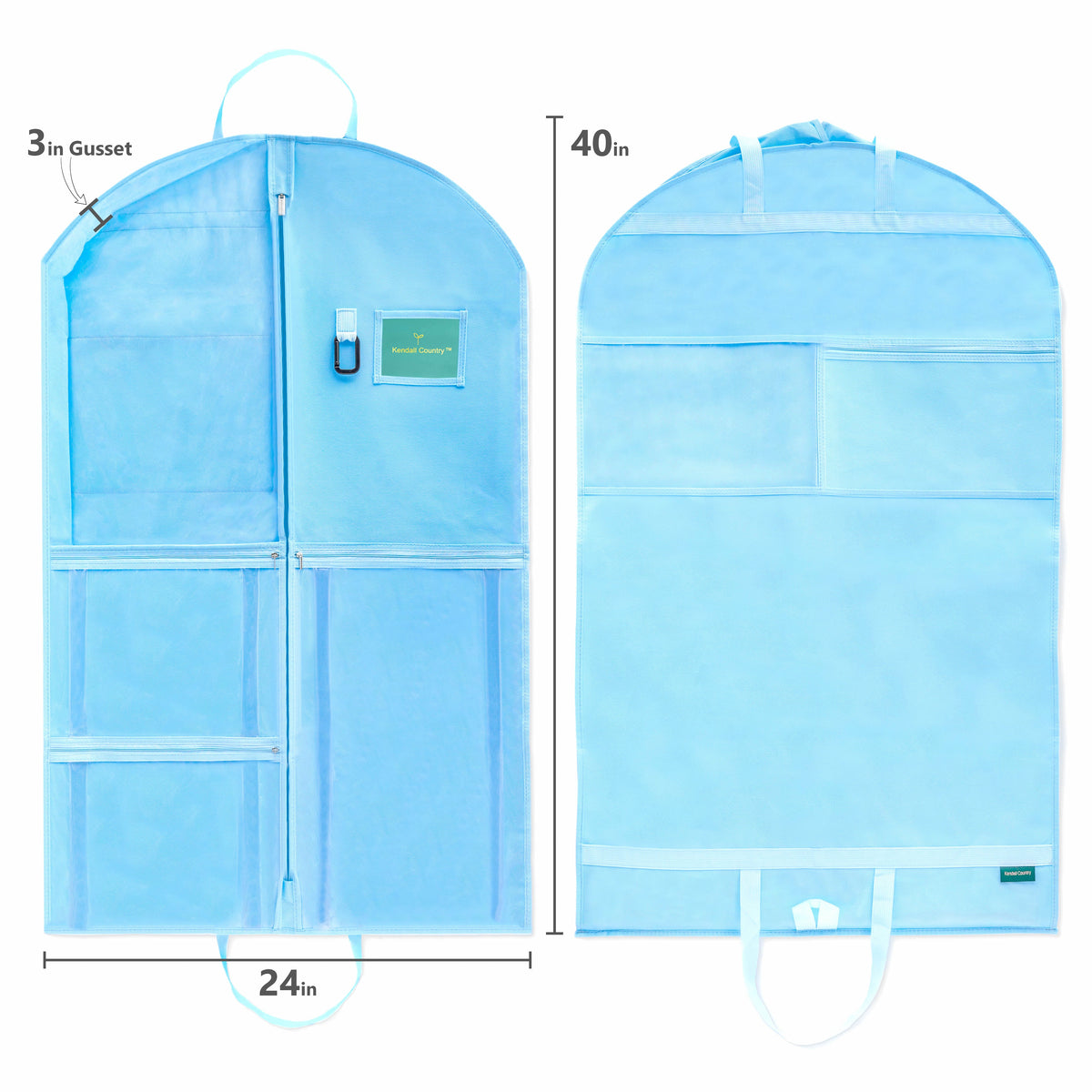 40" Costume Garment Bag - Sky Blue