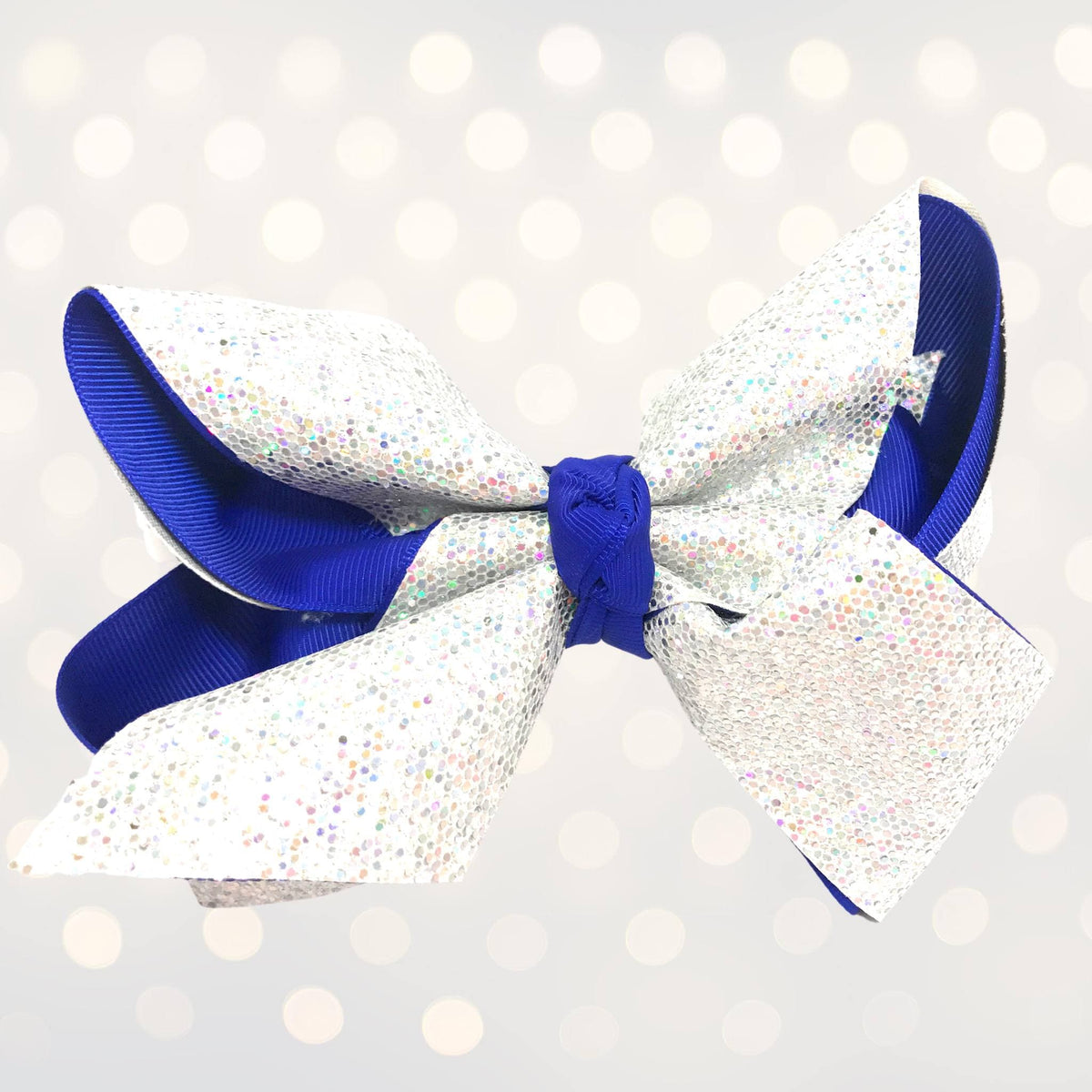 Girls Large Sparkle Cheer and Dance Hair Bows