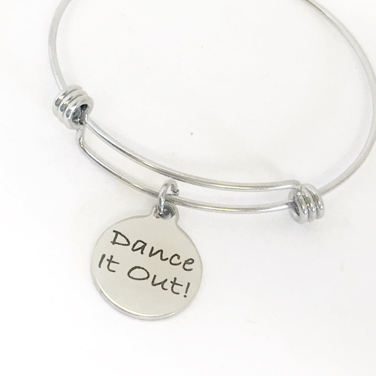 Dance It Out Bracelet, Dance Gift, Dance Jewelry, Dance Bracelet, Dance It Out Charm, Girlfriend Gift, Dance Partner Gift, Now We Dance