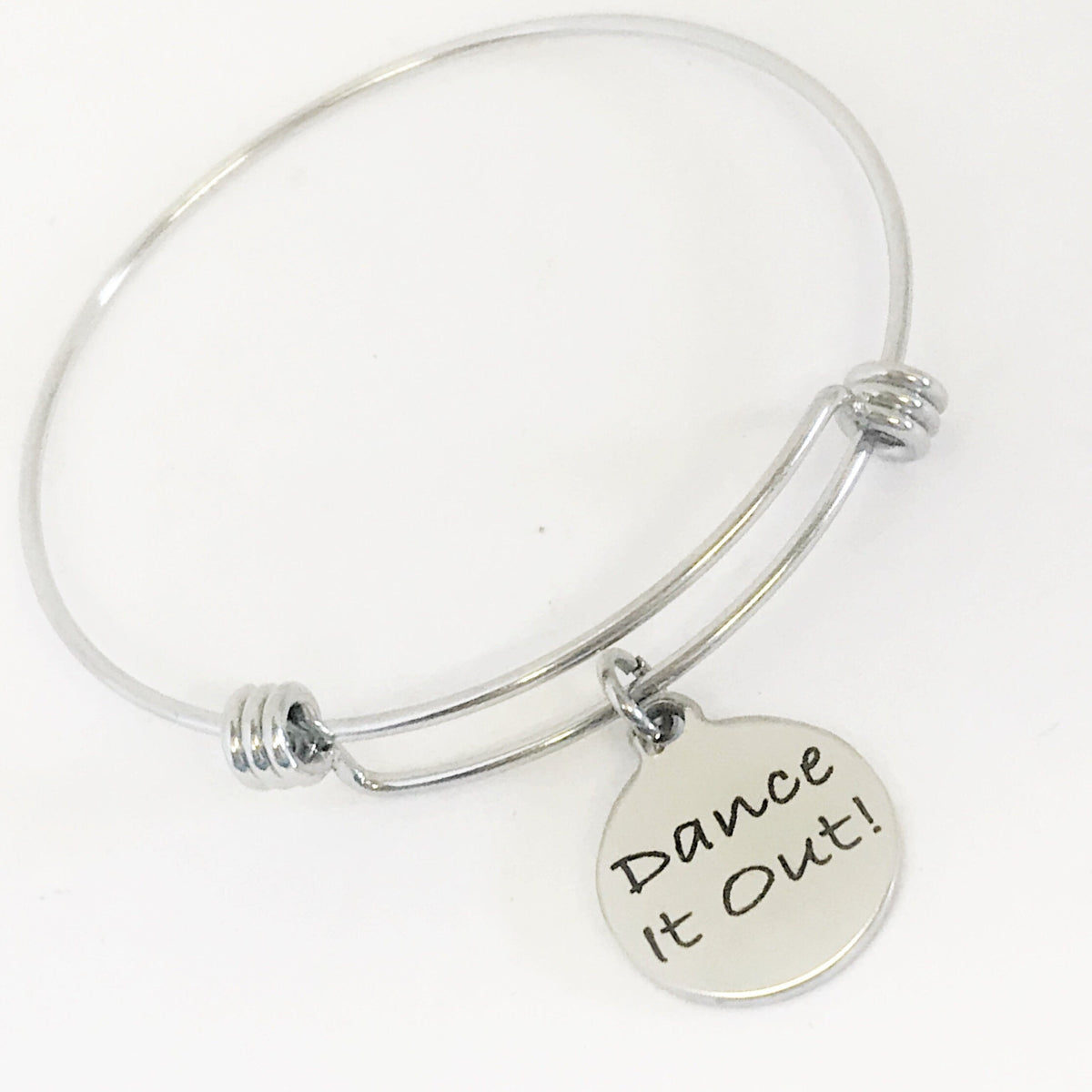 Dance It Out Bracelet, Dance Gift, Dance Jewelry, Dance Bracelet, Dance It Out Charm, Girlfriend Gift, Dance Partner Gift, Now We Dance