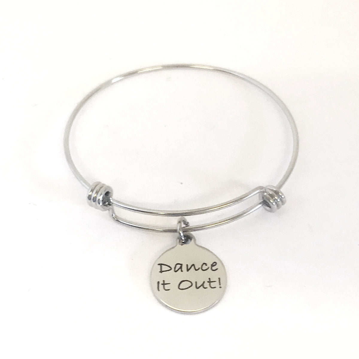 Dance It Out Bracelet, Dance Gift, Dance Jewelry, Dance Bracelet, Dance It Out Charm, Girlfriend Gift, Dance Partner Gift, Now We Dance