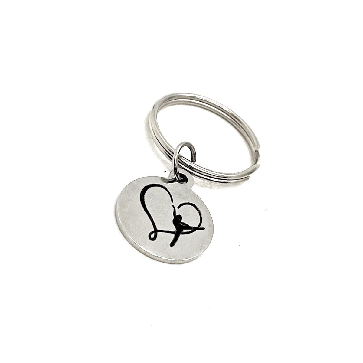 Dancer Gift, Love To Dance Keychain, Daughter Gift, Dancer Daughter, Gift For Daughter, Gift For Her, Dancing Charm, Dancer Charm Keychain