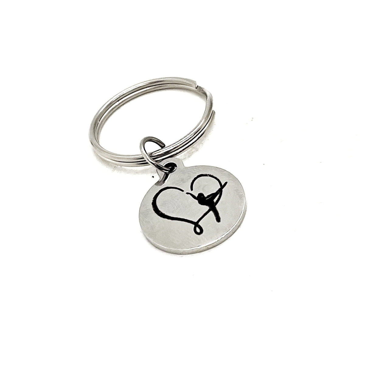 Dancer Gift, Love To Dance Keychain, Daughter Gift, Dancer Daughter, Gift For Daughter, Gift For Her, Dancing Charm, Dancer Charm Keychain