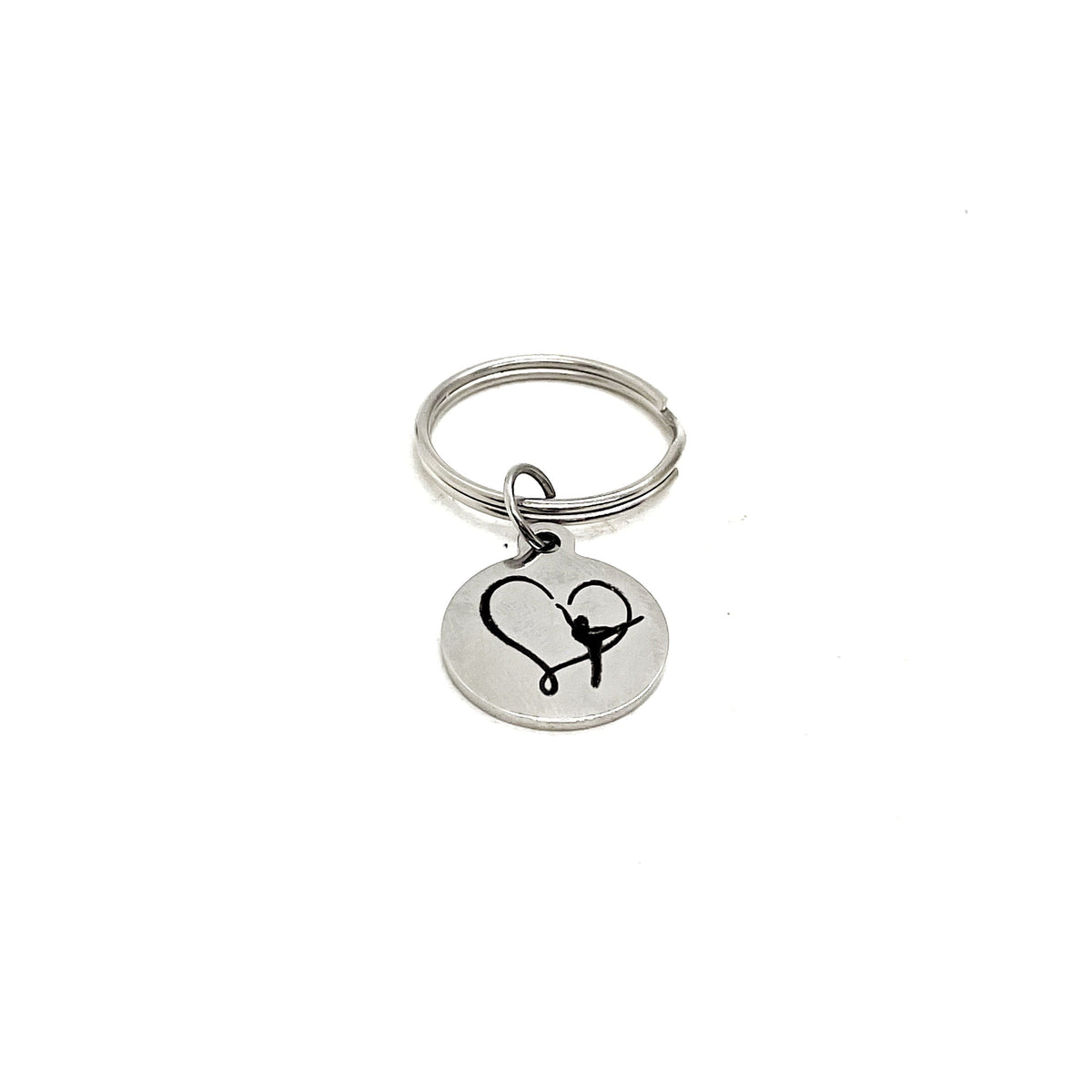 Dancer Gift, Love To Dance Keychain, Daughter Gift, Dancer Daughter, Gift For Daughter, Gift For Her, Dancing Charm, Dancer Charm Keychain