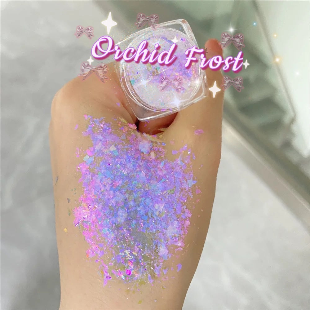ORCHID FROST “Ice Glacier” Gel Flakes