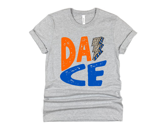 Dance Lightning Bolt Graphic Tee